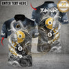 Maxcorners Celestial Yin Dragon 89 Ball Billiards Multicolor Customized Name, Team Name 3D Shirts