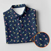 Maxcorners Tropical Cocktail Pinup Pattern Golf Shirt, Women’s Golf Apparel, Golf Polo For Women LM1507
