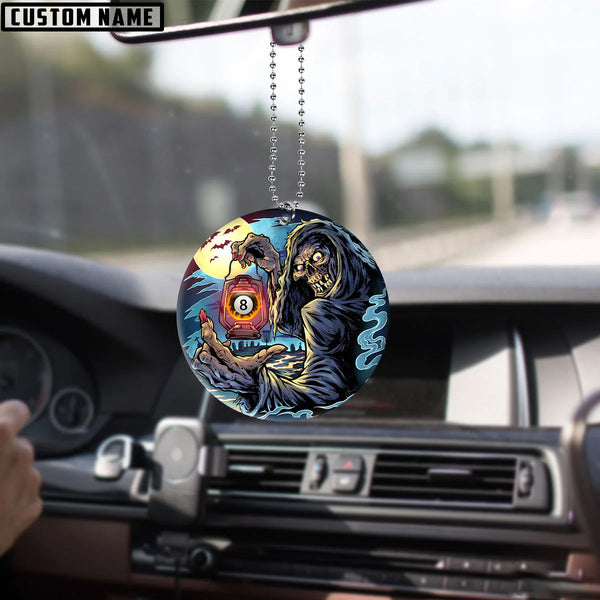 Maxcorners Personalized Billiards Festive Joy Ornament