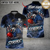 Maxcorners Bowling & Pins Thunder Werewolf Customized Name, Team Name 3D Shirt (6 Colors)
