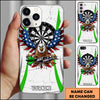 Maxcorners Darts Eagle Dartboard Just Throw It Multicolor Personalized Name 3D Phone Case