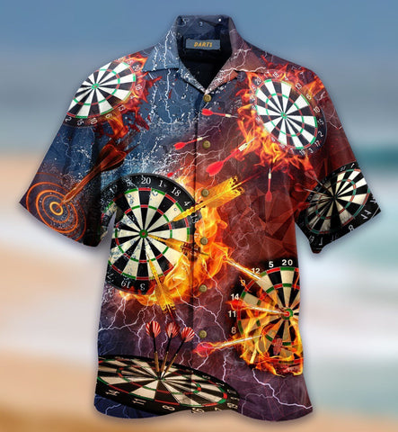 MaxCorners Darts Born To Play Hawaiian Shirt