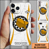 Maxcorners Darts Red Dartboard Target Multicolor Personalized Name 3D Phone Case