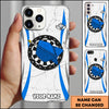 Maxcorners Darts Red Dartboard Target Multicolor Personalized Name 3D Phone Case
