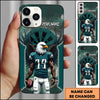 Maxcorners Darts American Football Eagle Player Dartboard Multicolor Personalized Name 3D Phone Case