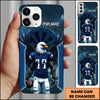 Maxcorners Darts American Football Eagle Player Dartboard Multicolor Personalized Name 3D Phone Case
