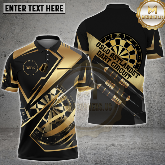 Maxcorners Custom Darts Shirt For Moss Dart Klubb