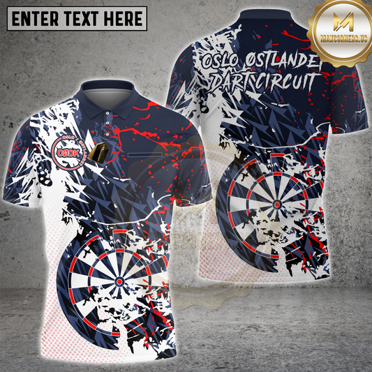 Maxcorners Custom Darts Shirt For Moss Dart Klubb