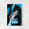 Maxcorners Salmon Fishing Dynamic Splash Art Personalized Name 3D Poster