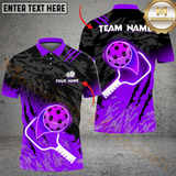 Maxcorners Pickleball Basic Style Multicolor Customized Name, Team Name 3D Shirts