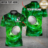 Maxcorners Golf Through The Galaxy Multicolor Customized Name, Team Name 3D Shirts