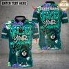 Maxcorners Billiard Graffiti Street Art 8 Ball Face Your Fear Multicolor Customized Name, Team Name 3D Shirt