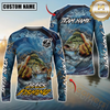 Maxcorners Fishing Seawave Stinky Finger Smoking Beer Custom Name & Team Name 3D Shirts