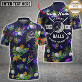 Maxcorners Golf Tropical Swing Customized Name, Team Name 3D Unisex Shirt