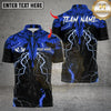 Maxcorners Darts Thunder Eagle Swing Dart Design Multicolor Customized Name, Team Name 3D Shirts