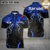 Maxcorners Darts Thunder Eagle Swing Dart Design Multicolor Customized Name, Team Name 3D Shirts