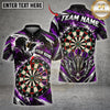 Maxcorners Darts & Dartboard Skull Strike Graphic Multicolor Customized Name, Team Name 3D Shirts