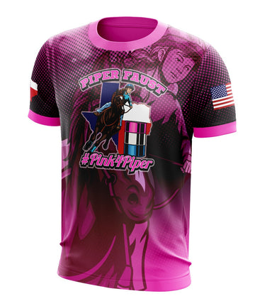 Maxcorners Piper Faust Barrel Racer Memorial Jersey LM1009