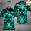 Maxcorners Darts Skull & Explosive Bullseye Graphic Multicolor Customized Name, Team Name 3D Shirts