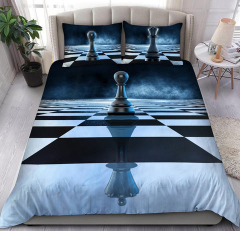 Maxcorners Strategic Moves Chess Comforter Bedding Set