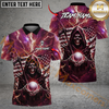 Maxcorner Dark Thunder Reaper Golf Polo Shirt Customized Name, Team Name 3D Shirts (4 Colors)