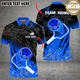 Maxcorners Pickleball Basic Style Multicolor Customized Name, Team Name 3D Shirts