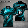 Maxcorners Ball 8 Phoenix Arisen Billiard Jersey Multicolor Options Personalized Name, Team Name 3D Polo Shirt