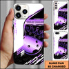 Maxcorners Bowling Gold Crown Ball Luxury Design Multicolor Personalized Name 3D Phone Case