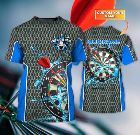 Maxcorners Dart Personalized 3D All Over Printed Dart One More Shirt