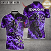 Maxcorners Darts Wolf & Lightning Dartboard Graphic Multicolor Customized Name, Team Name 3D Shirts
