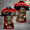 Maxcorners Darts Cartoon Dartboard Street Style Character Multicolor Customized Name, Team Name 3D Shirt