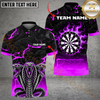 Maxcorners Darts Snake Multicolor Option Customized Name, Team Name 3D Shirt