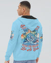 Maxcorners Smell The Sea Feel The Breeze Compass All Over Print LM2101