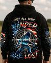 Maxcorners Not All Who Wander Are Lost Bigfoot All Over Print LM1601