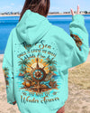 Maxcorners The Sea Once It Casts Its Spell Compass All Over Print LM2101