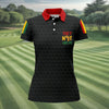 Maxcorners Juneteenth They Not Like Us Africa Performance Golf Polo Shirt, Golf Shirts For Women, Women's Golf Apparel LM1507