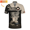 Maxcorners Custom Name Funny Poker Shirts, I Donâ€™t Even Fold My Laundry Poker Polos, Playing Card ShirtLM1009