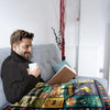 Maxcorners That's What I Do And I Know Things Custom Name Blanket, Gift For Fishing Lover, Presents For Fishermen LM0201