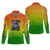 Maxcorners Crappie Mood Green Yellow Orange Fishing UPF Shirts, Funny Fishing Shirt, Gift For Fisherman
