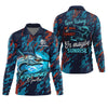 Maxcorners Marlin Fishing SPF Shirts, Gone Fishing Be Back At Sunset Or Maybe Sunrise Shirts For Men, Funny Fisherman Gift