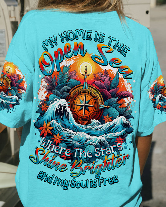 Maxcorners My Home Is The Open Sea Compass All Over Print LM2101