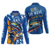 Maxcorners Catch The Wave Hook The Tuna SPF Shirts, Fishing Shirts For Men, Fisherman Gift