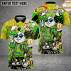 Maxcorners Rabbit Billiards Shirt Funny Cute Graffiti Style Multi Options Personalized Name, Team Name Unisex 3D Shirt (4 Colors)