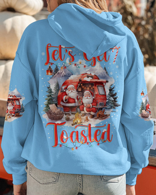 Maxcorners Let's Get Toasted Christmas All Over Print LM2101