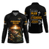 Maxcorners I Like Fishing And Believe In Jesus Shirts, SPF Long Sleeve Shirts, Fishing Shirts For Men, Fisherman Gift
