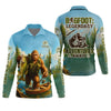 Maxcorners Bigfoot Legendary Adventures Await Bass Fishing Shirt, Funny Fishing Shirt, Presents For Fishermen