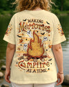 Maxcorners Making Memories One Campfire At A Time Halloween All Over Print LM1501