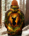 Maxcorners Deer Hunting Vintage Swirl All Over Print LM1601