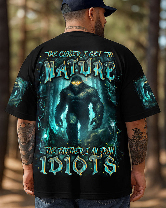Maxcorners The Closer I Get To Nature Bigfoot All Over Print LM1601