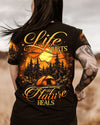 Maxcorners Life Hurts Nature Heals All Over Print LM2101